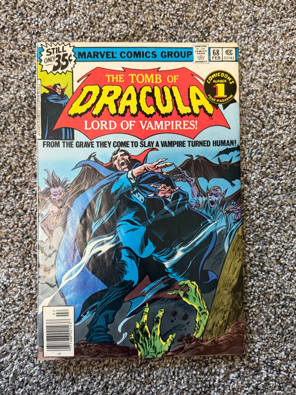 Marvel Comics “The Tomb of Dracula”